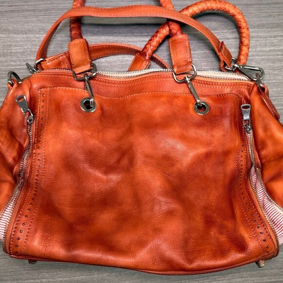 ARTISAN BOHO CHIC: Old Trend Leather Satchel - Picture 3 of 4